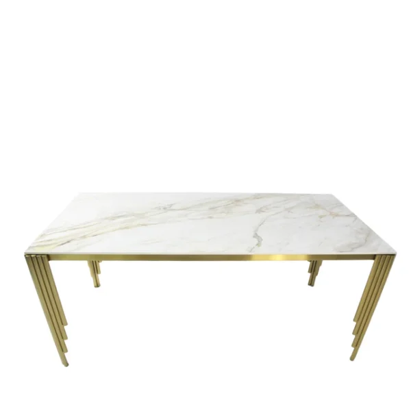 Mayfair Gold 1.8m Dining Table - Image 4