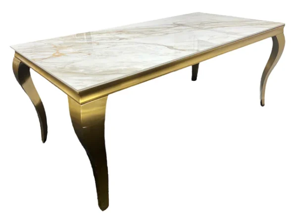 G-Lewis 1.5/1.8m Dining Table - Image 3