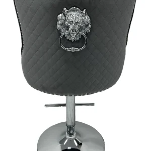 Mayfair Dark Grey Bar Stool