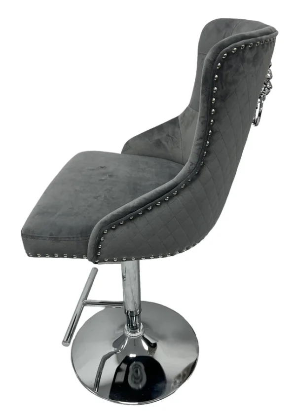 Mayfair Dark Grey Bar Stool - Image 2