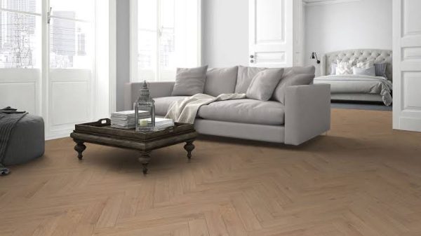 Oregon oak herringbone
