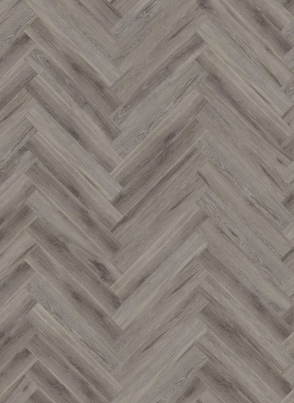 Rustic Grey Oak Herringbone